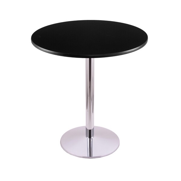 Holland Bar Stool Co 42" 214 Chrome Table, 36" dia. Top 214-2242CH36R - main